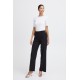 b.young BYDANTA WIDE LEG PANTS 2 ΠΑΝΤΕΛΟΝΙ ΓΥΝΑΙΚΕΙΟ ΜΑΥΡΟ